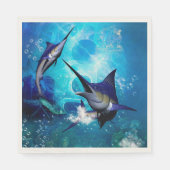 Mooie mariniers servetten (Voorkant)