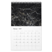 Mooie marmerkalender 2020 kalender (Feb 2027)