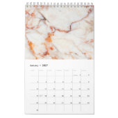 Mooie marmerkalender 2020 kalender (Jan 2027)