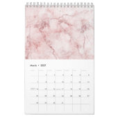 Mooie marmerkalender 2020 kalender (Mar 2027)