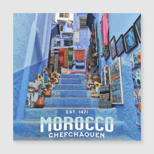 Mooie Marokkaanse Chefchaouen Blauwe Noord Stad