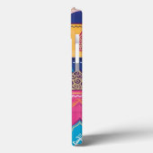 Mooie Marokkaanse City Paint iPhone Case (Achterkant / Links)