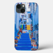 Mooie Marokkaanse City Paint iPhone Case (Achterkant)
