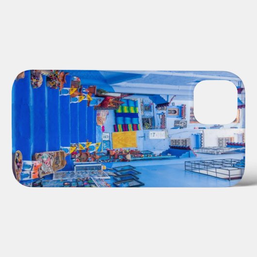 Mooie Marokkaanse City Paint iPhone Case (Achterkant (horizontaal))