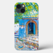 Mooie Marokkaanse City Paint iPhone Case (Achterkant)