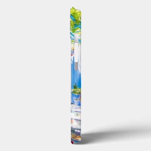 Mooie Marokkaanse City Paint iPhone Case (Achterkant / Links)