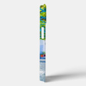 Mooie Marokkaanse City Paint iPhone Case (Achterkant / Rechts)