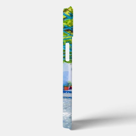 Mooie Marokkaanse City Paint iPhone Case (Achterkant / Rechts)