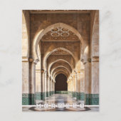 Mooie Marokkaanse Fes Medina Architectuur Briefkaart (Voorkant)