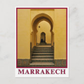 Mooie Marokkaanse Marrakech Medina architectuur Briefkaart (Voorkant)
