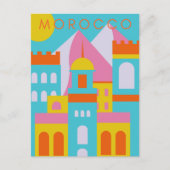 Mooie Marokkaanse Marrakech Medina architectuur Briefkaart (Voorkant)