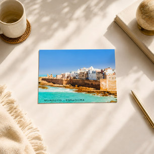 Mooie Marokko Essaouira Oude Stad Architectuur Briefkaart