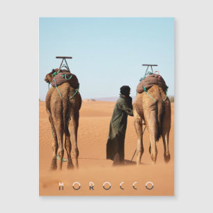 Mooie Marokko woestijn Sahara kameel ritje