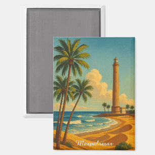 Mooie Maspalomas Meloneras Beach Gran Canaria Magneet