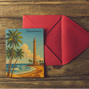 Mooie Maspalomas Meloneras Strand Gran Canaria Briefkaart