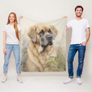 Mooie Mastiff Fleece Deken