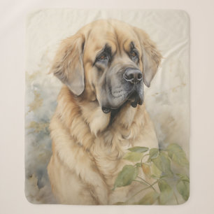 Mooie Mastiff Sherpa Deken