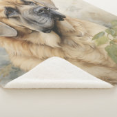 Mooie Mastiff Sherpa Deken (3/4)