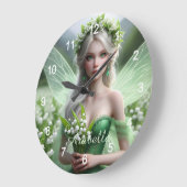 Mooie May Fairy in Lelies van de Vallei Grote Klok (Hoek)