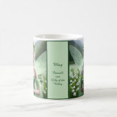 Mooie May Fairy in Lelies van de Vallei Koffiemok (Center)