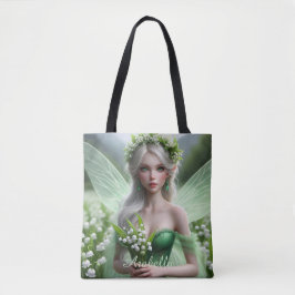 Mooie May Fairy in Lelies van de Vallei Tote Bag
