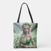 Mooie May Fairy in Lelies van de Vallei Tote Bag (Achterkant)