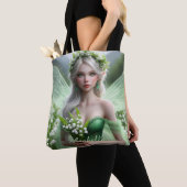 Mooie May Fairy in Lelies van de Vallei Tote Bag (Dichtbij)