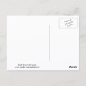 Mooie mediterrene zomerse citroenfruit kunstpatroo briefkaart (Achterkant)