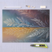 Mooie meerkleurige ijskristal gevederd tissuepapier (Craft)