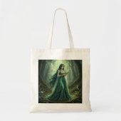 Mooie mei Emerald Fairy Tote Bag (Voorkant)