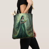 Mooie mei Emerald Fairy Tote Bag (Dichtbij)