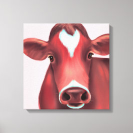 Mooie meid  canvas afdruk