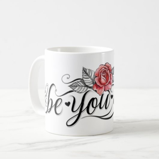Mooie meid koffiemok (Voorkant links)