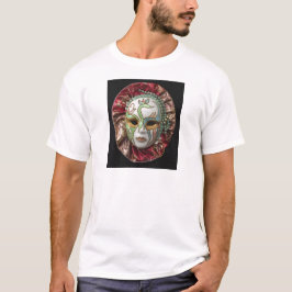 Mooie Meisje Carnavalsmasker T-shirt