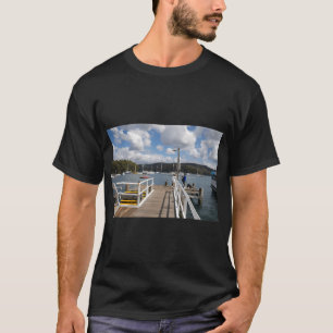 Mooie meisje dat gitaar speelt t-shirt