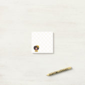 Mooie Meisje met Zonnebloem Post-it Notities Post-it® Notes (Op bureau)