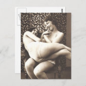 Mooie meisjes  foto briefkaart (Voorkant / Achterkant)