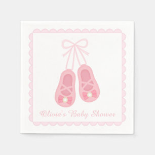 Mooie Meisjes Schoenen Ballerina Baby Borrel Benod Servetten
