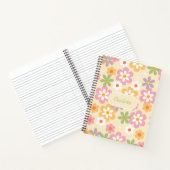 Mooie Meisjesachtige Madeliefjes Patroon Notitieboek (Binnen)