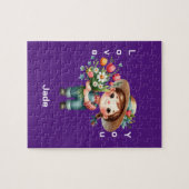 Mooie meisjesnaam legpuzzel (Horizontaal)