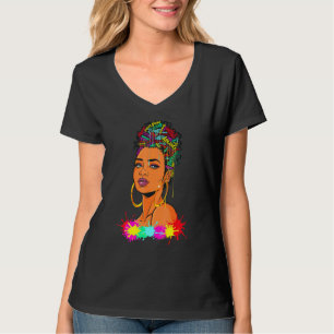 Mooie Melanin Queen Black Girl Drip Sis Women T-shirt