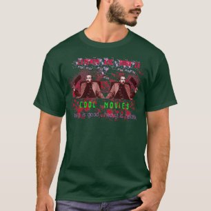 Mooie meneer met een hakmes t-shirt