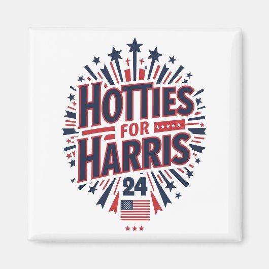 Mooie mensen voor Harris Magneet (Voorkant)
