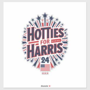 Mooie mensen voor Harris Sticker