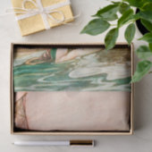 Mooie Mermaid  illustratie Tissuepapier (Geschenk)