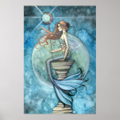 Mooie Mermaid Poster Afdrukken van Molly Harrison (Voorkant)