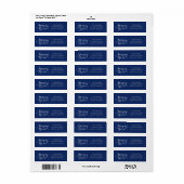 Mooie, met de hand geschreven Amazing Grace script Etiket (Full Sheet)