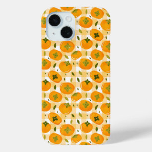 Mooie met de hand getekende kaki naadloos patroon iPhone 15 case