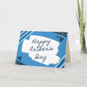 Mooie met de hand getekende Vaderdagkaart Kaart (Voorkant)