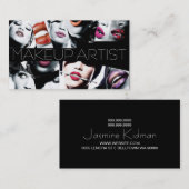 Mooie Meup Artist Card Visitekaartje (Voorkant / Achterkant)